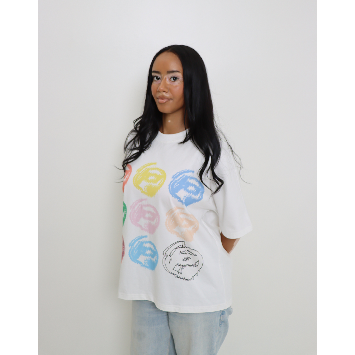 "P" Coloured Hologram Tee