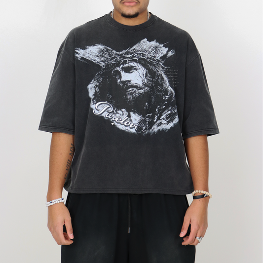 JESUS TEE by purelover - Black