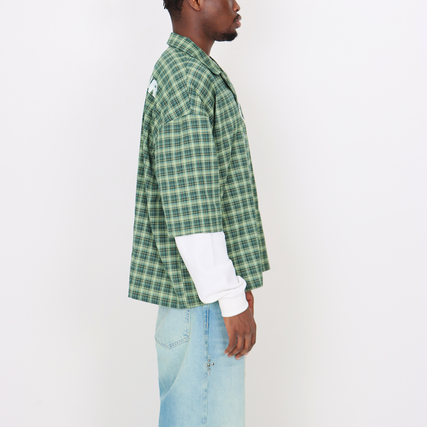 PURELOVER EST. Plaid Double Sleeve