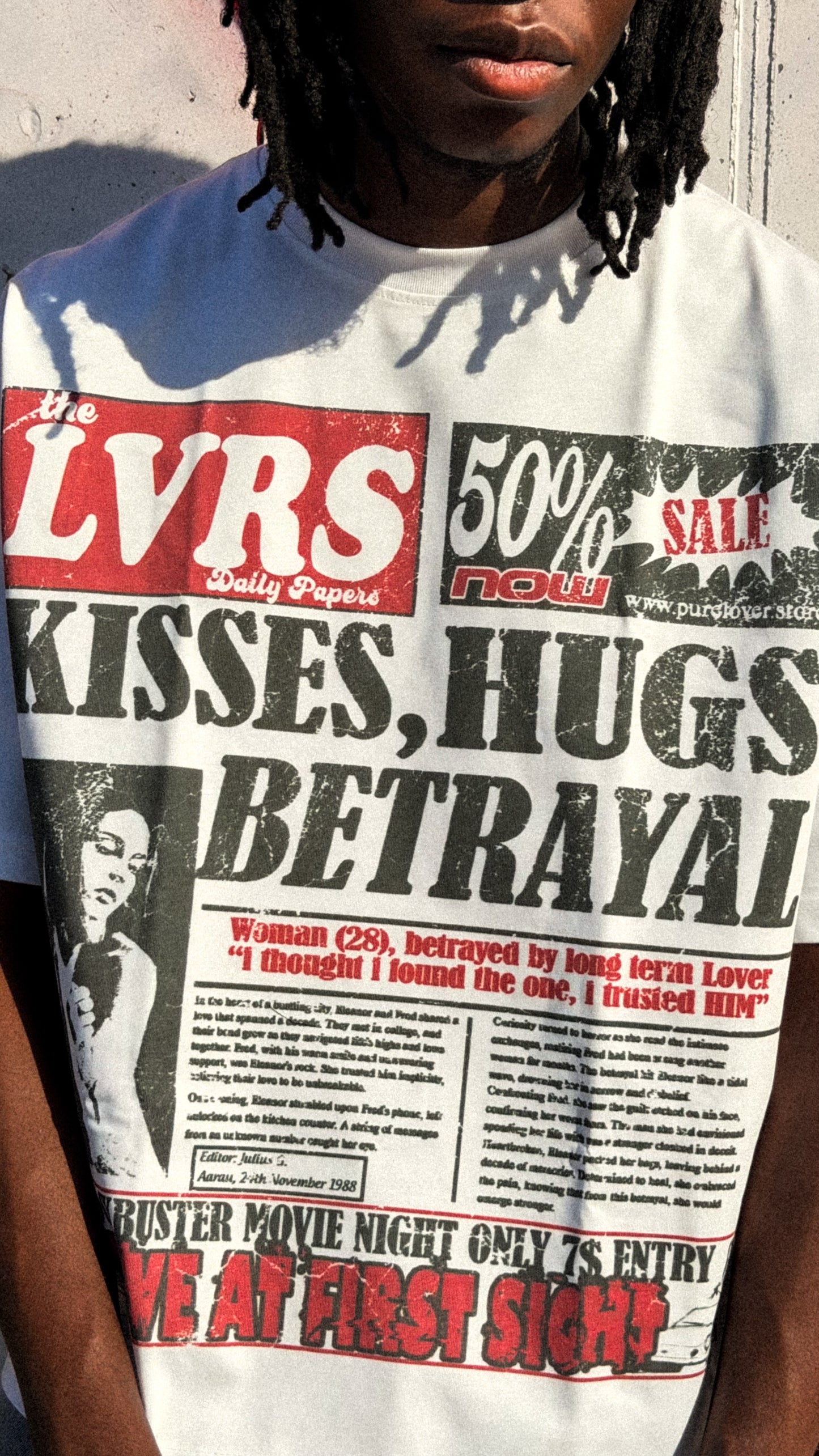 LVRS Graphic Boxy Tee