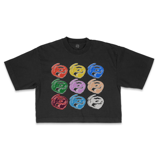 "P" Coloured Hologram Tee