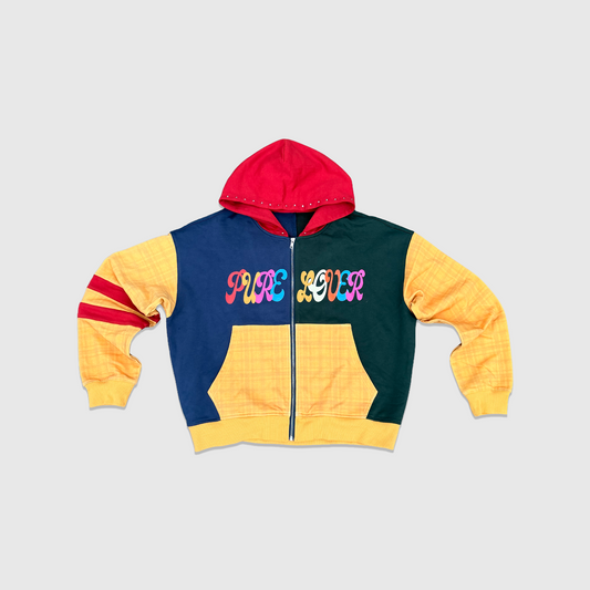 ALL LOVE Colour Block Hoodie