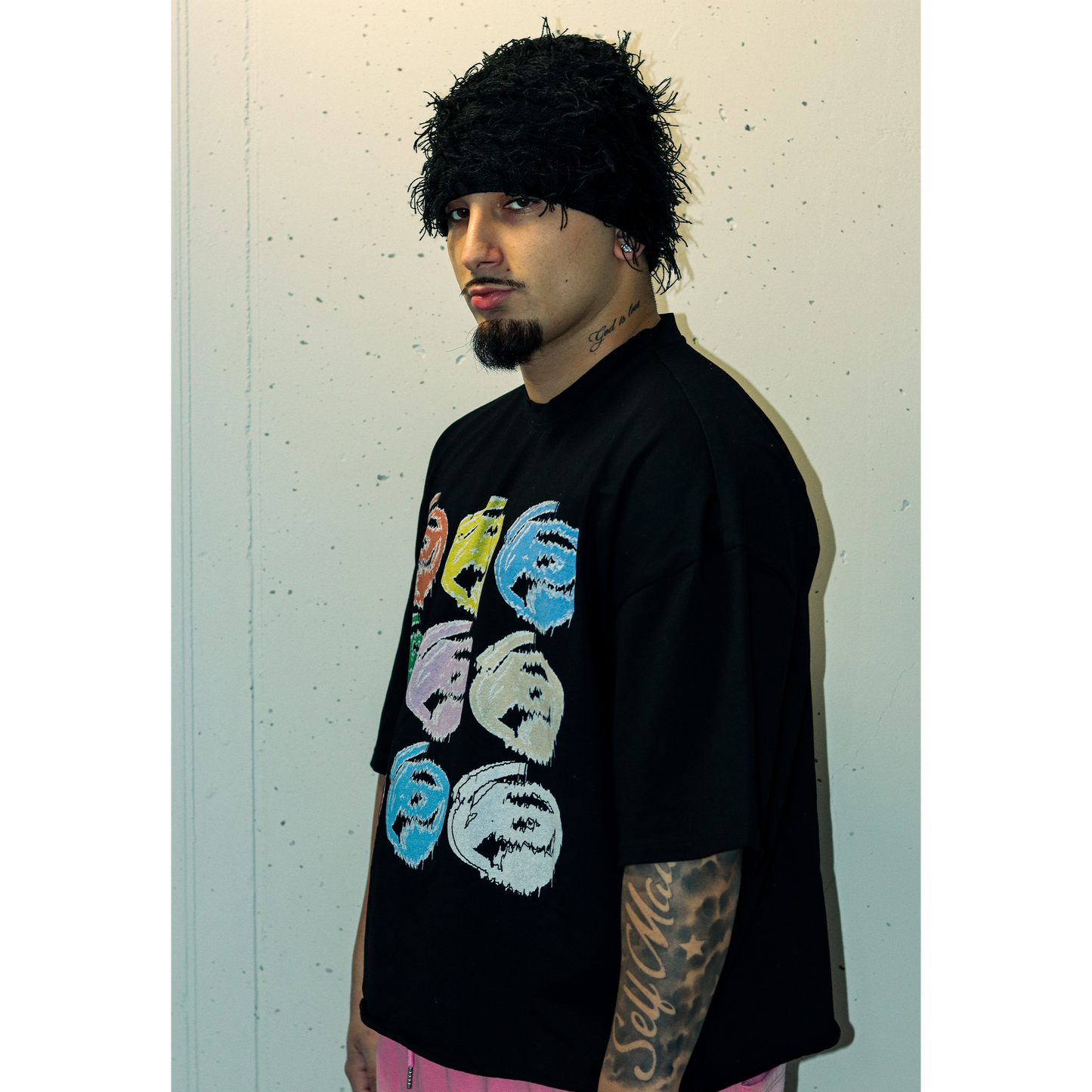 "P" Coloured Hologram Tee